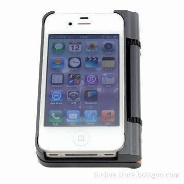 Bluetooth Keyboard for iPhone 4/4S, with PU Leather Case